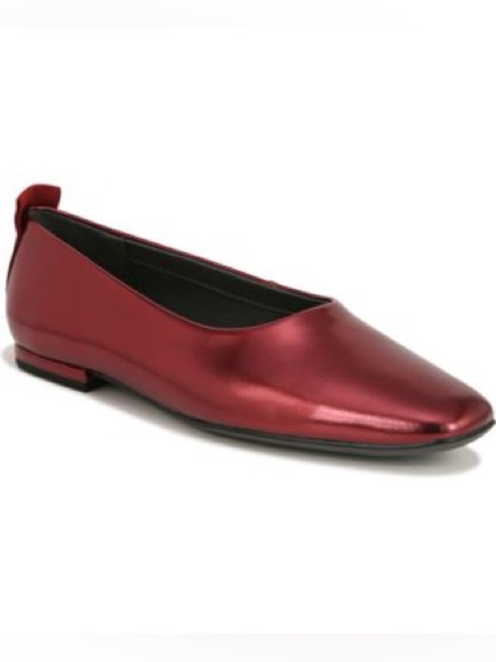 NEW Franco Sarto Women's Metallic Red Vana Ballet Flat Size 9M
